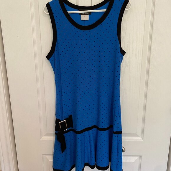 Vintage sleeveless drop-waist summer party dress - Picture 1 of 12